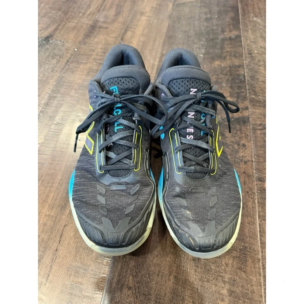 New Balance Men's‎ FuelCell 996v5 Tennis Shoes MCH996E5 in Black/Purple - Picture 3 of 6